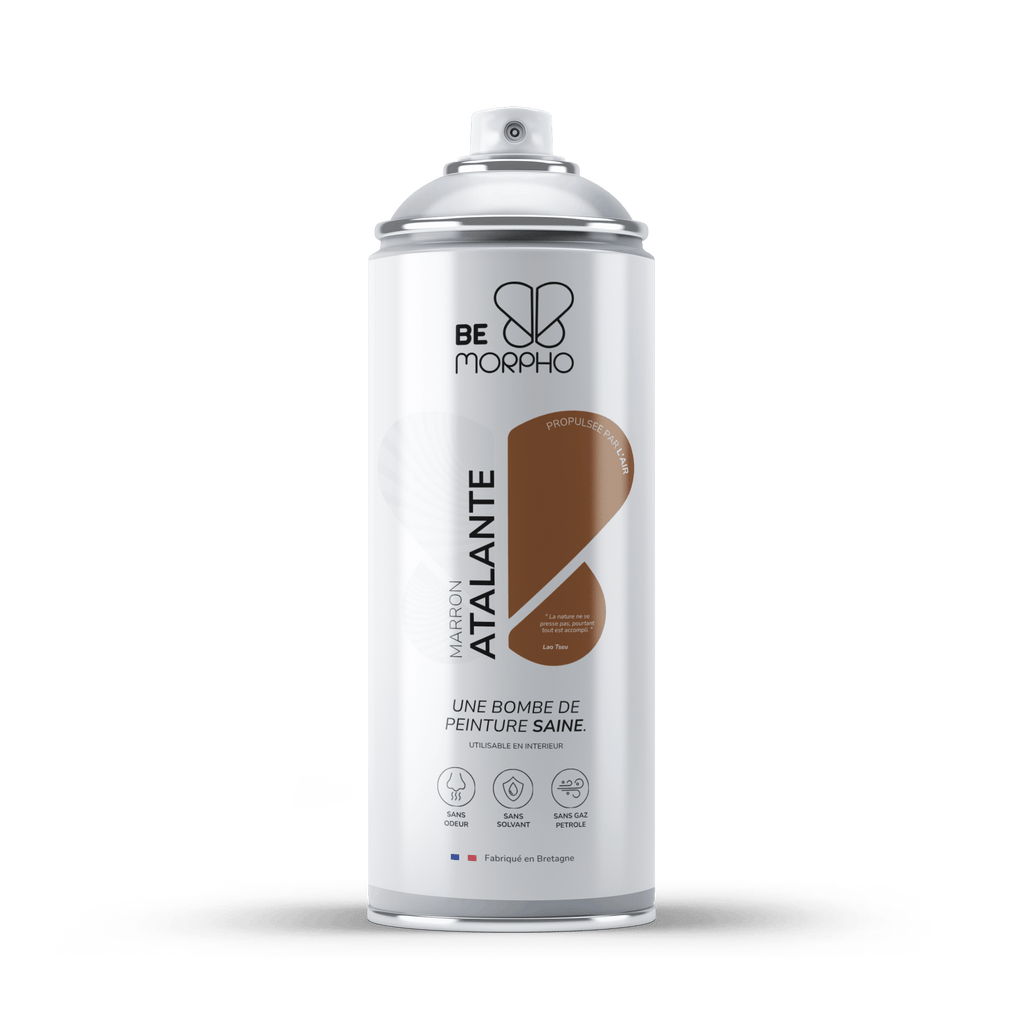Bombe de peinture MARRON ATALANTE – Be Morpho