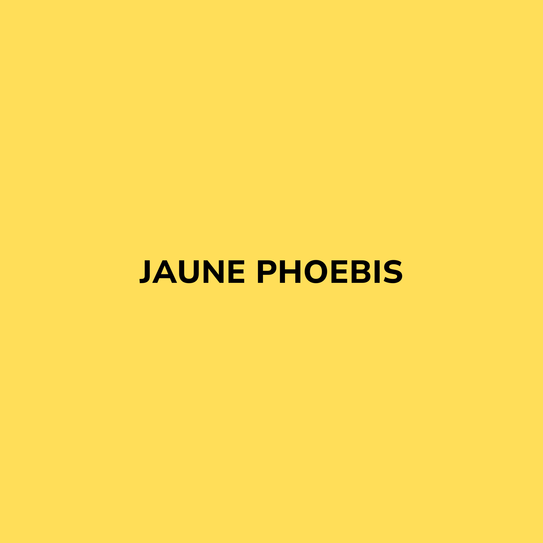 Bombe de peinture JAUNE PHOEBIS – Be Morpho